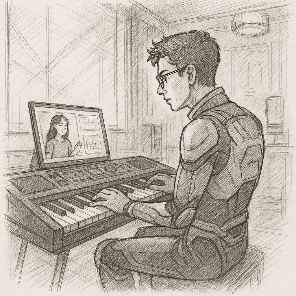 lam sao de chon keyboard voi am sac mo phong chan thuc
