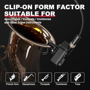 micro khong day xvive u7 saxophone and trumpet wireless system 1