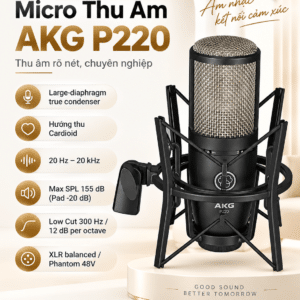 micro thu am akg p220 3