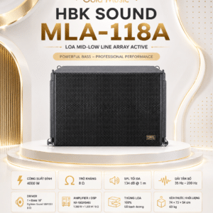 mla 118a loa mid low line array 4