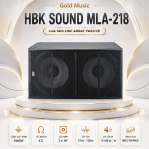 mla 218 loa sub line array 3