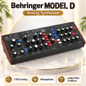model d analog synthesizer behringer