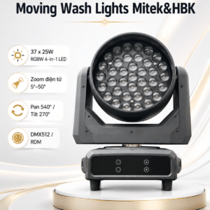 mt wash 3725 led moving wash lights