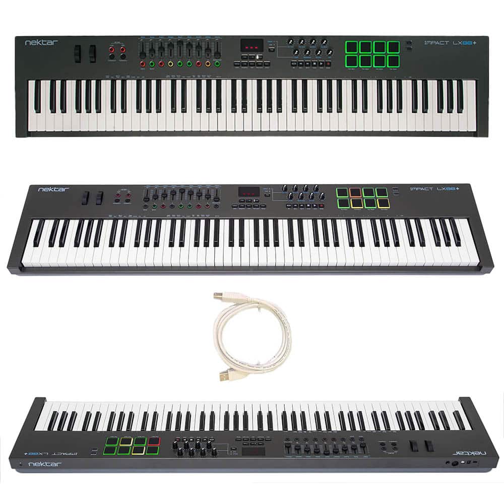nektar impact lx88 keyboard 2 nektar impact lx88 keyboard 2