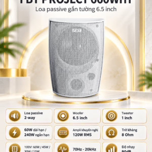 project 660wht loa passive 3