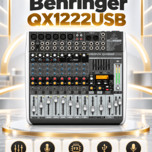 qx1222usb mixer behringer 3