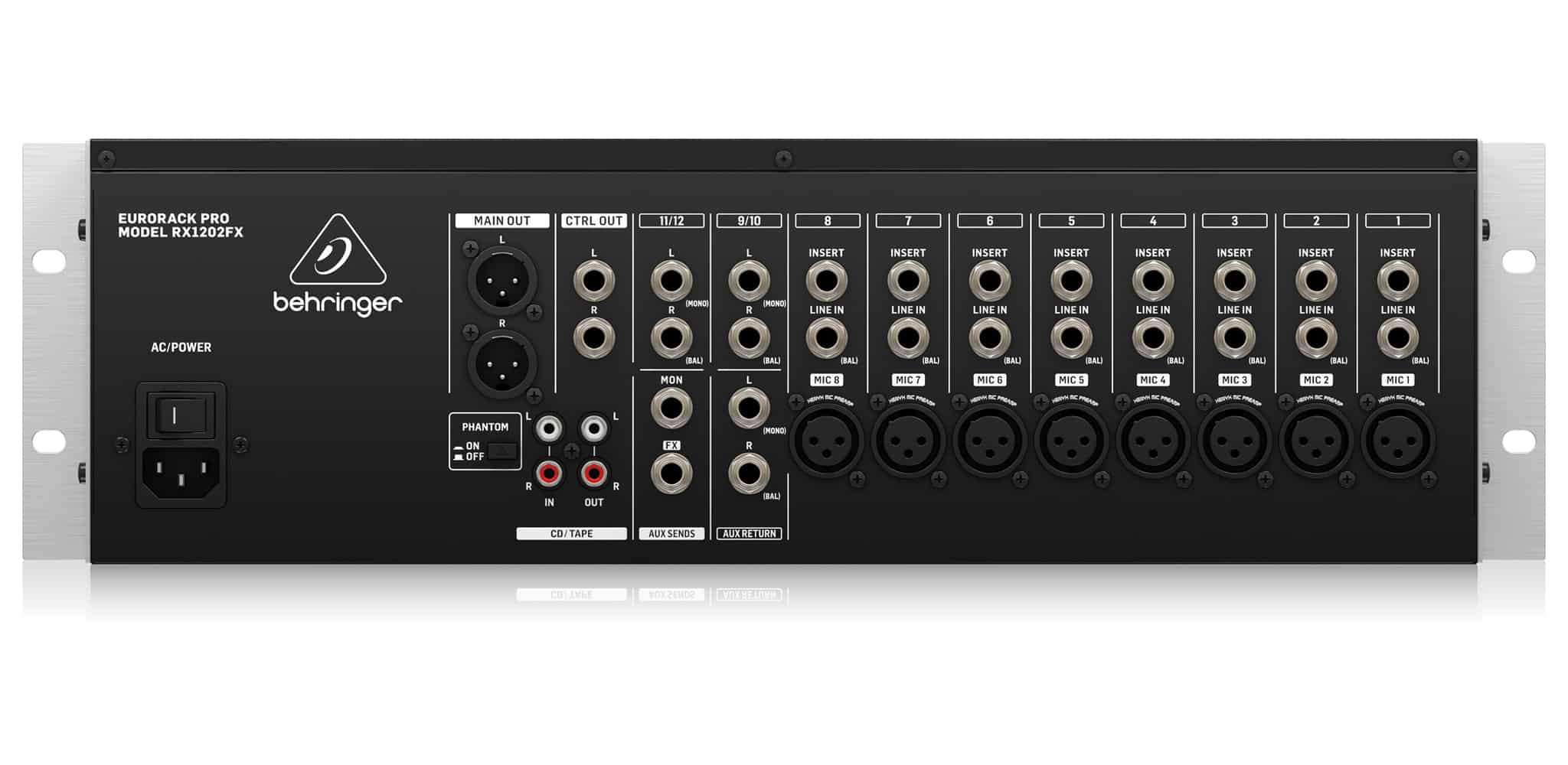 rx1202fx v2 analog rack mixer behringer rx1202fx v2 analog rack mixer behringer