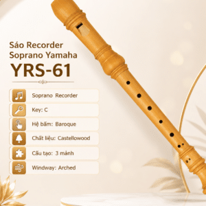 sao recorder soprano yamaha yrs 61 2