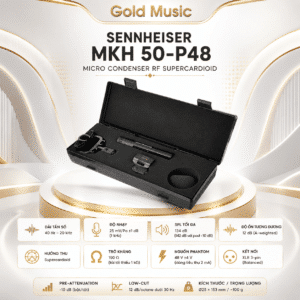 sennheiser mkh 50 p48 micro shotgun