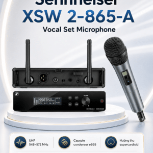 sennheiser xsw 2 865 a vocal set microphone 2