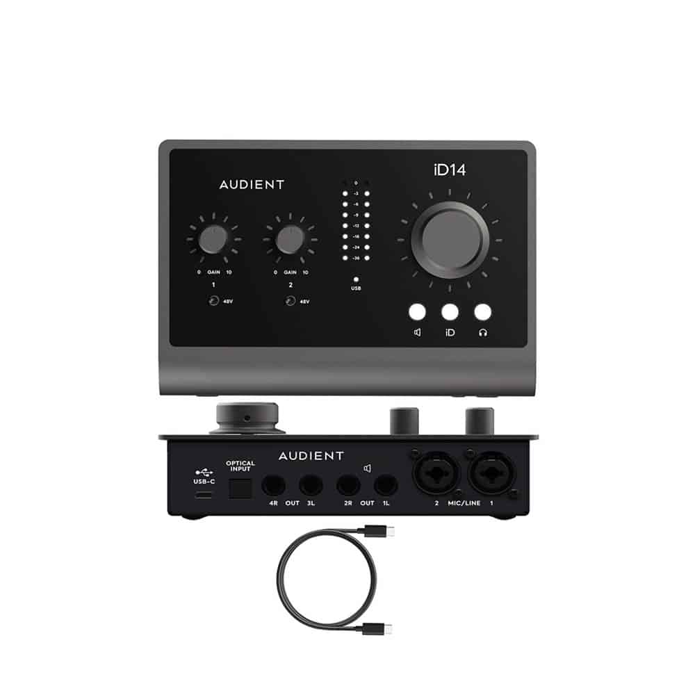 soundcard audient id14 mk2 4