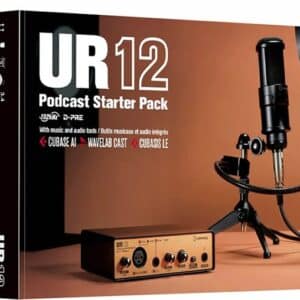 soundcard steinberg ur12b ps audio interface podcast starter pack 8