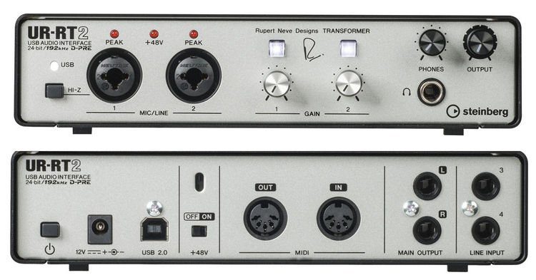 steinberg ur rt2 audio interface 2 steinberg ur rt2 audio interface 2