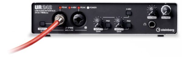 steinberg ur242 audio interface soundcard 4