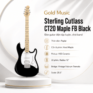 sterling cutlass ct20 maple fb black