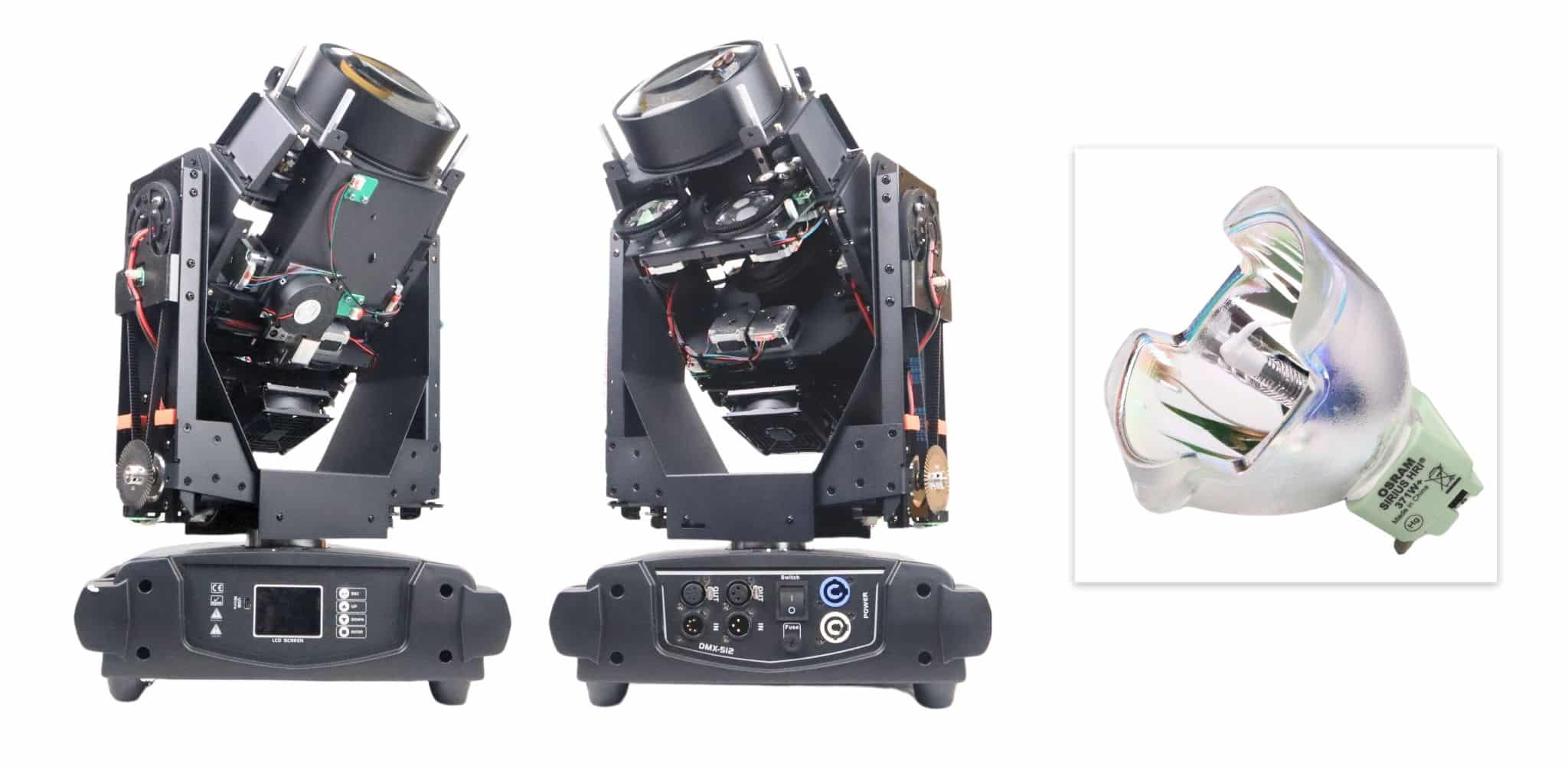 Super Beam 380 Đèn Lamp moving light 19R 371W Mitek super beam 380 den lamp 2