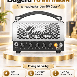 t5 infinium tube guitar head amp bugera 3