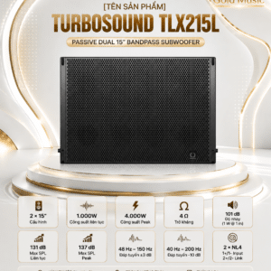 tlx 215l loa sub kep 40 turbosound 1