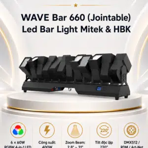 wave bar 660 jointable led bar