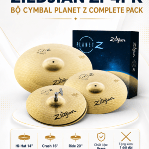 ZILDJIAN ZP4PK Bộ Cymbal Hoàn Chỉnh Planet Z (14H, 16C, 20R) zildjian zp4pk bo cymbal hoan planet