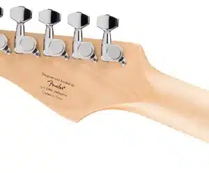 Squier by Fender 0379630503 – Đàn điện Debut Stratocaster HT HSS bàn phím Laurel, pickguard trắng Fender 0379630503 – Đàn điện Debut Stratocaster 2