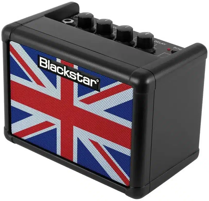 Blackstar FLY 3 BA102027 – ampli guitar mini 3W Union Jack blackstar fly 3 ba102027 ampli guitar mini