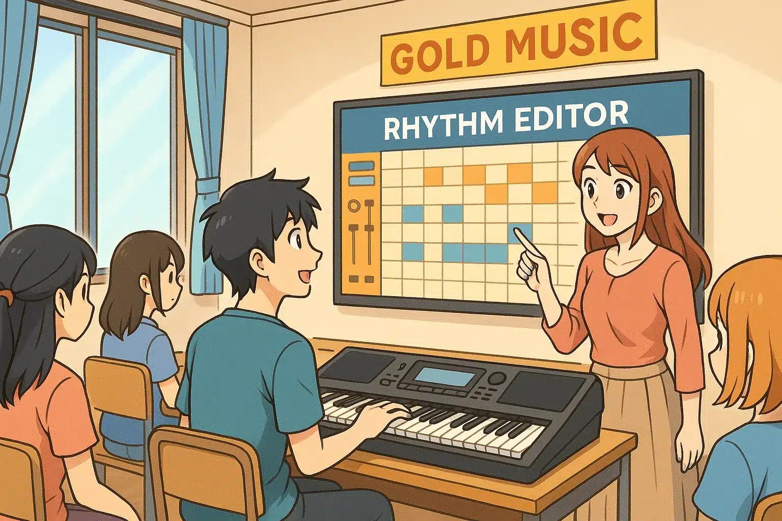 cach tan dung toi da tinh nang rhythm editor tren dan organ 2