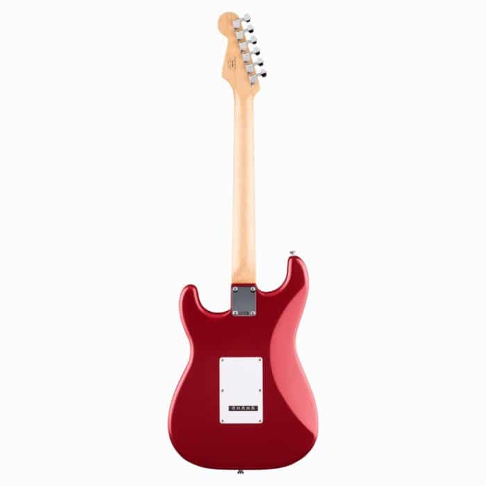 Squier 0379610554 Đàn guitar điện Debut Stratocaster HSS bàn phím Laurel, pickguard trắng squier 0379610554 guitar dien debut 1