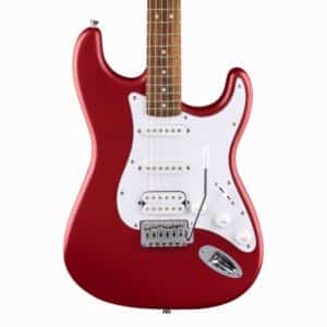 Squier 0379610554 Đàn guitar điện Debut Stratocaster HSS bàn phím Laurel, pickguard trắng squier 0379610554 guitar dien debut 2