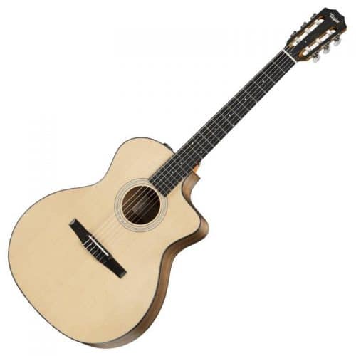 Taylor 314ce-N – Đàn guitar acoustic-electric dây nylon dáng Grand Auditorium có cutaway taylor 314ce n dan guitar acoustic electric day nylon 1