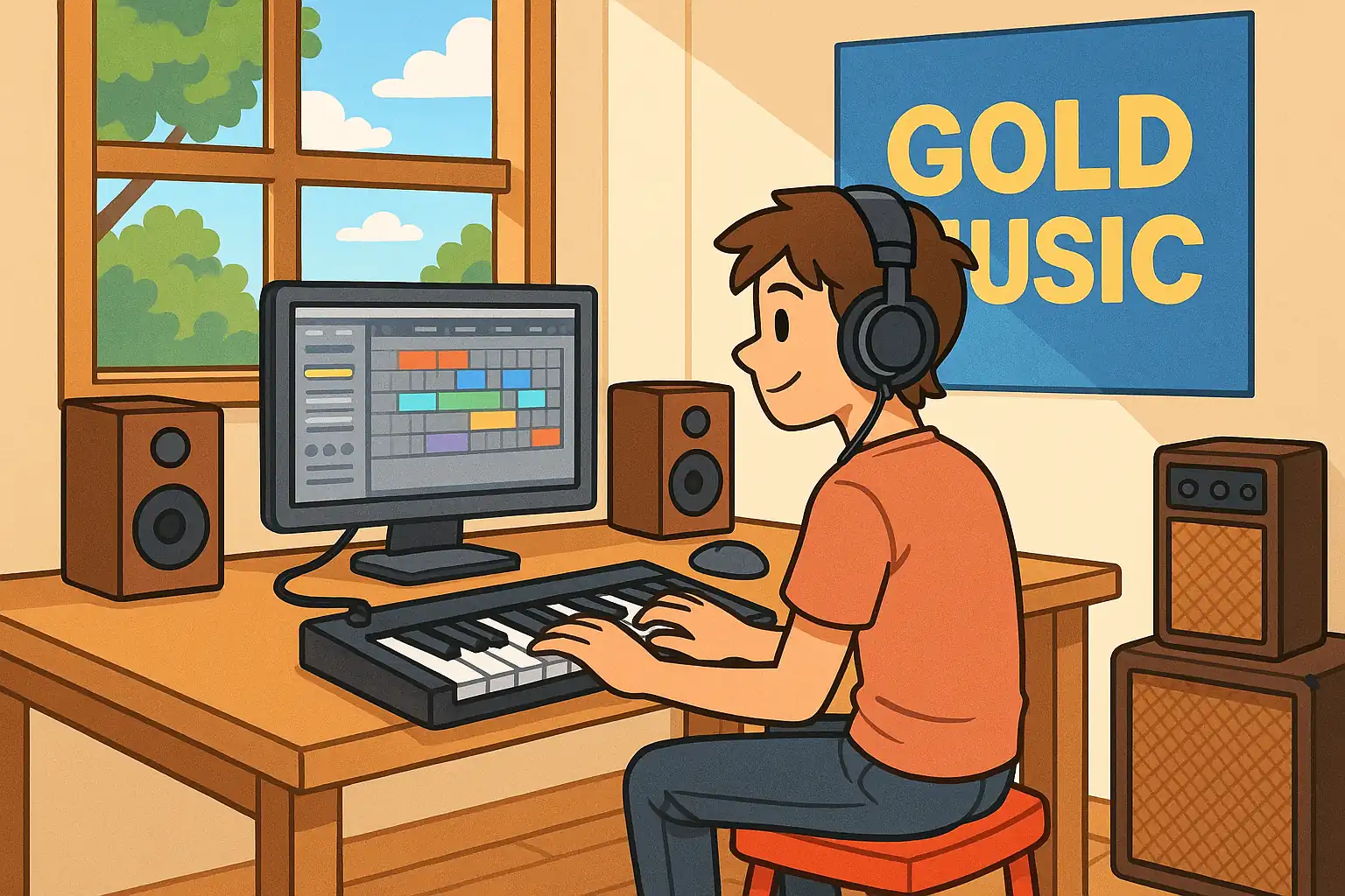 lam sao de ket noi ban phim midi voi phan mem daw 2