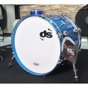 92916 Rebel Custom Shop Maple/Walnut shells - Teal over Quilted Maple - Lacquer 20 inch DS DRUM | DS DRUM DS23/92916 46201