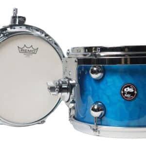 92916 Rebel Custom Shop Maple/Walnut shells - Teal over Quilted Maple - Lacquer 20 inch DS DRUM | DS DRUM DS23/92916 46201 5