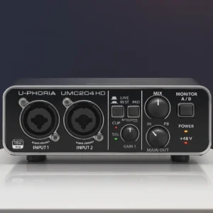 Behringer UMC204HD WhiteTable