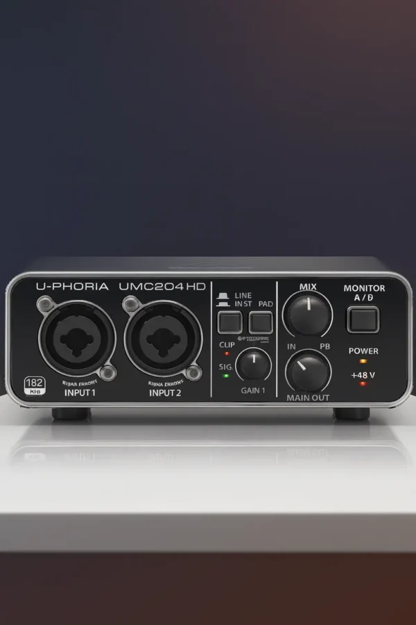 Behringer UMC204HD WhiteTable