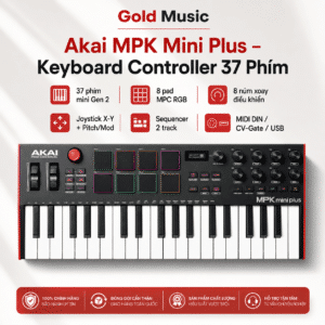 akai mpk mini plus keyboard controller 37 phim