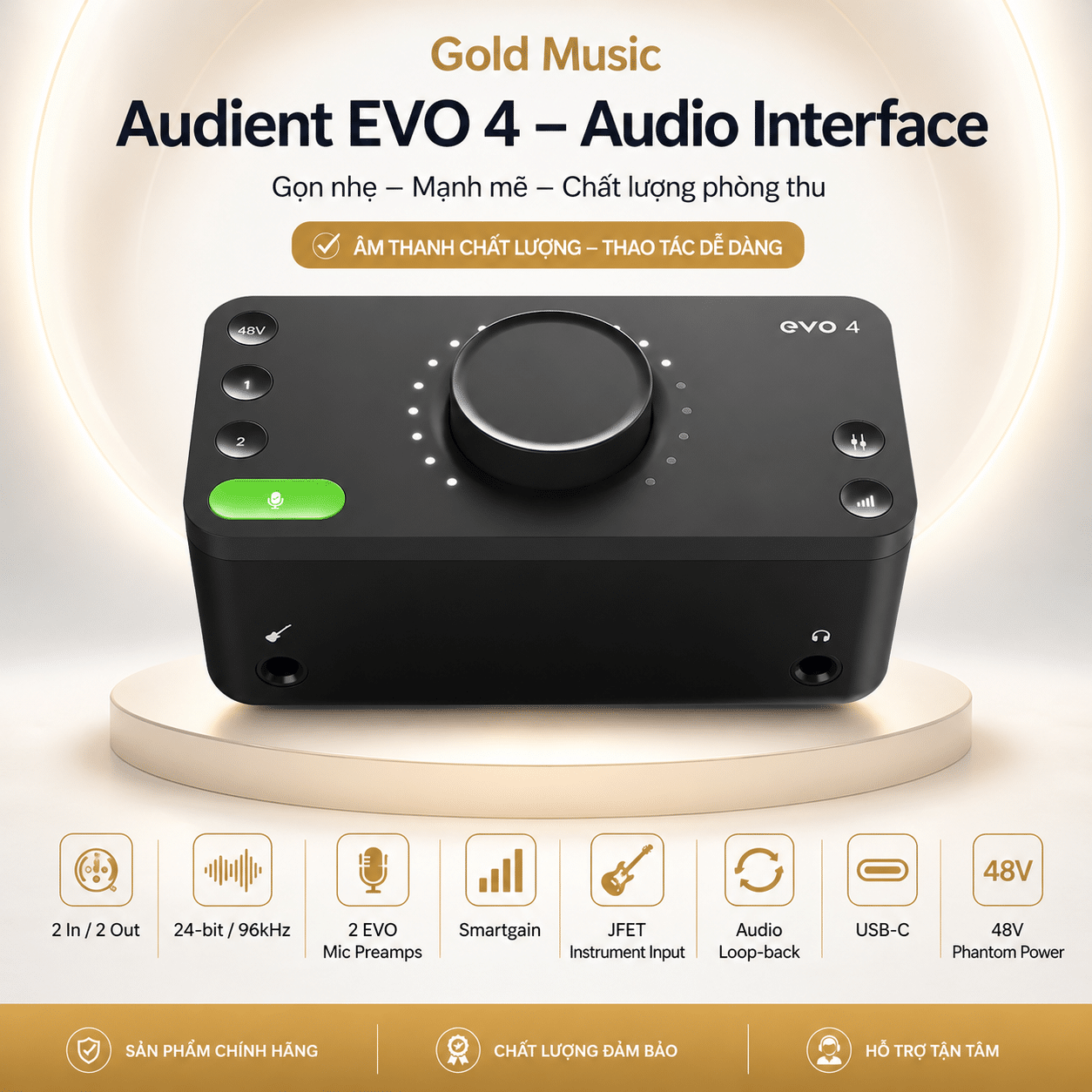 Audient EVO 4 – Audio Interface audient evo 4