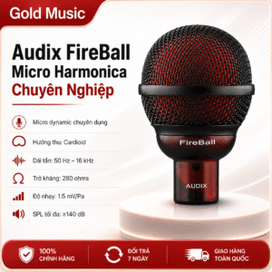 audix fireball micro harmonica condenser