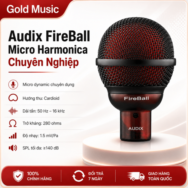 audix fireball micro harmonica condenser