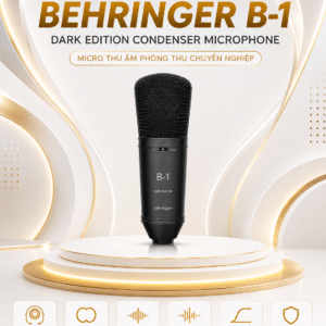 Behringer B-1 DARK EDITION Condenser Microphone b 1 dark edition