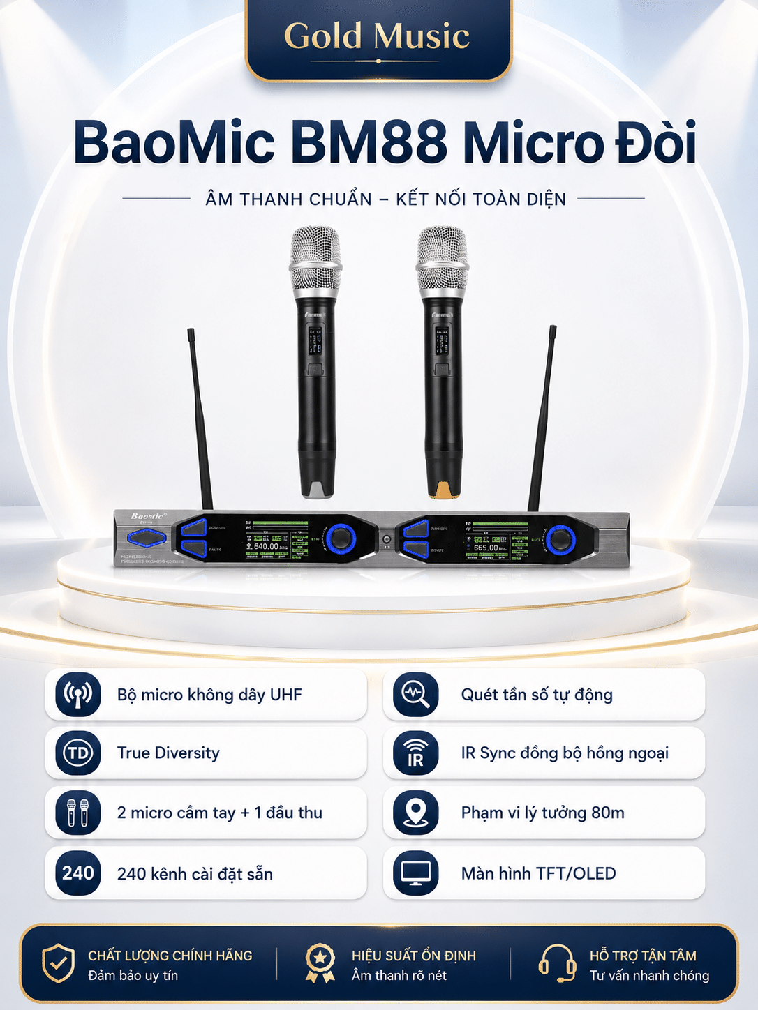 BaoMic BM88 Micro Đôi baomic bm88 micro doi
