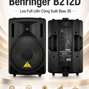 behringer b212d loa full lien cong suat bass 30
