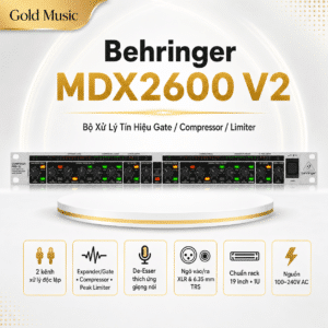 behringer mdx2600 v2