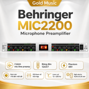 behringer mic2200 microphone preamplifiers