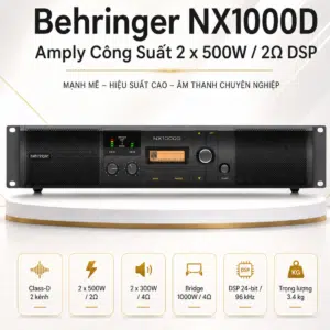 behringer nx1000d amply cong suat