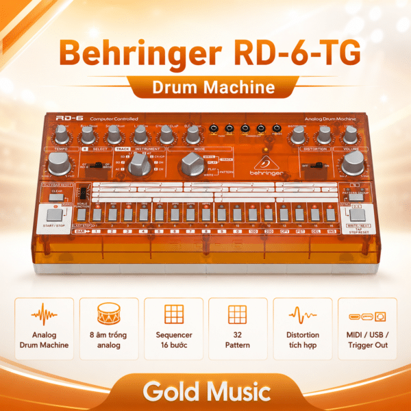 Behringer RD-6-TG Drum Machines behringer rd 6 tg
