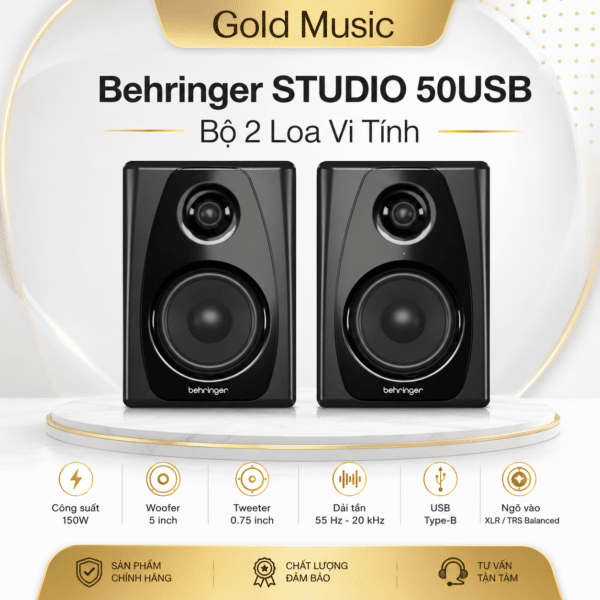 behringer studio 50usb bo 2 loa vi tinh