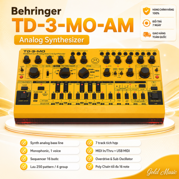 behringer td 3 mo am analog synthesizers