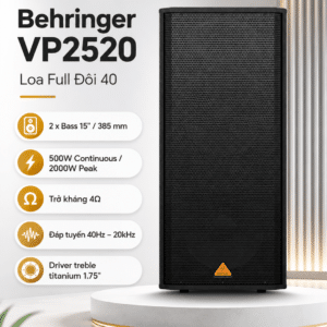 behringer vp2520 loa full doi 40 3