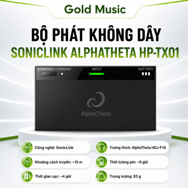 bo phat khong day sonic link alphatheta hp tx01